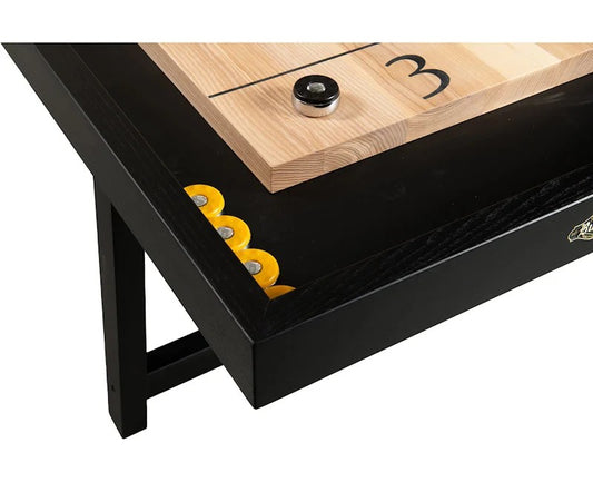 Buffalo American Shuffleboard Table in Black Ash 12ft