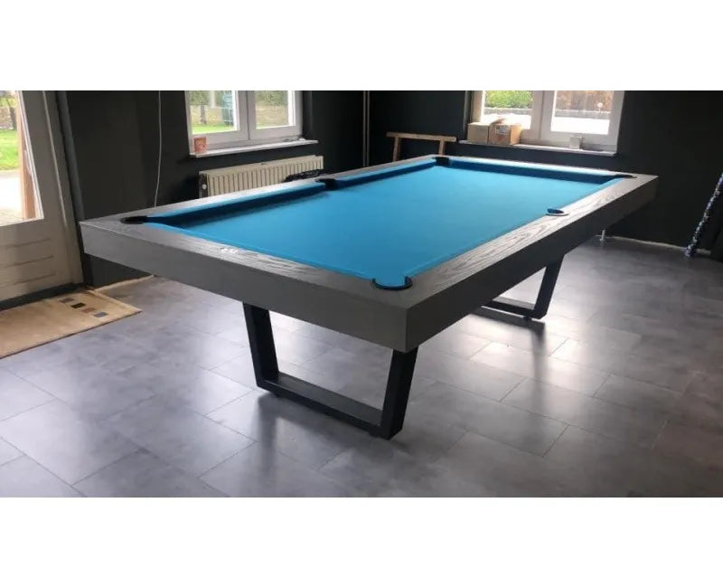 Buffalo Harlem American Pool Table Diner Grey Ash