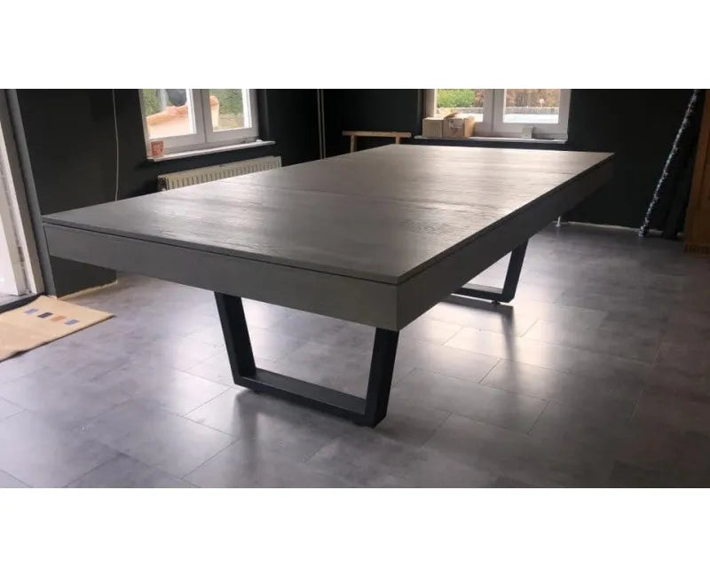 Buffalo Harlem American Pool Table Diner Grey Ash