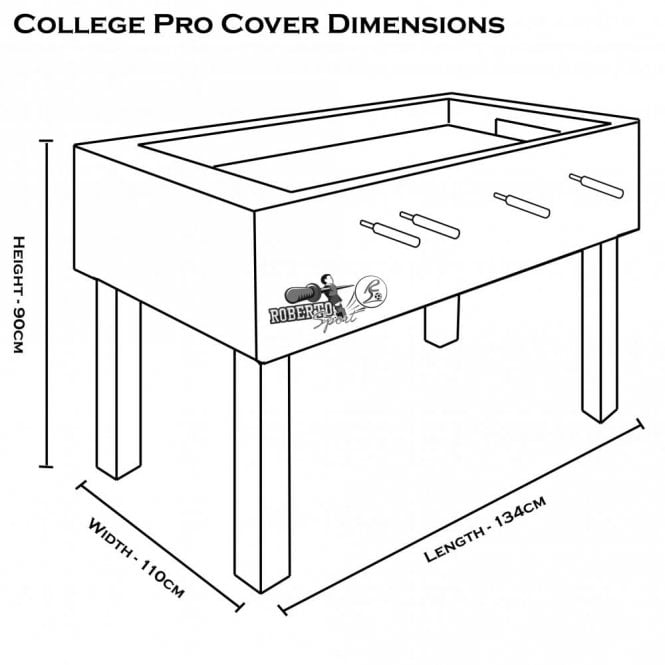 Roberto Sport College Pro Football Table with unbreakable Glass Cover