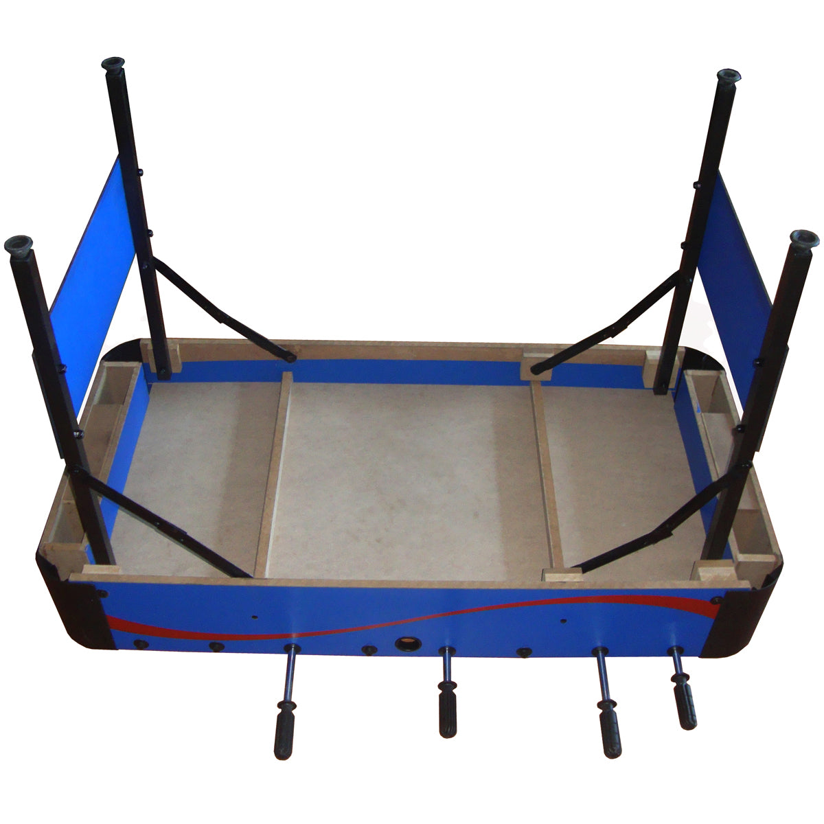 Gamesson 4ft Roma Folding Football Game Table Upsidedown