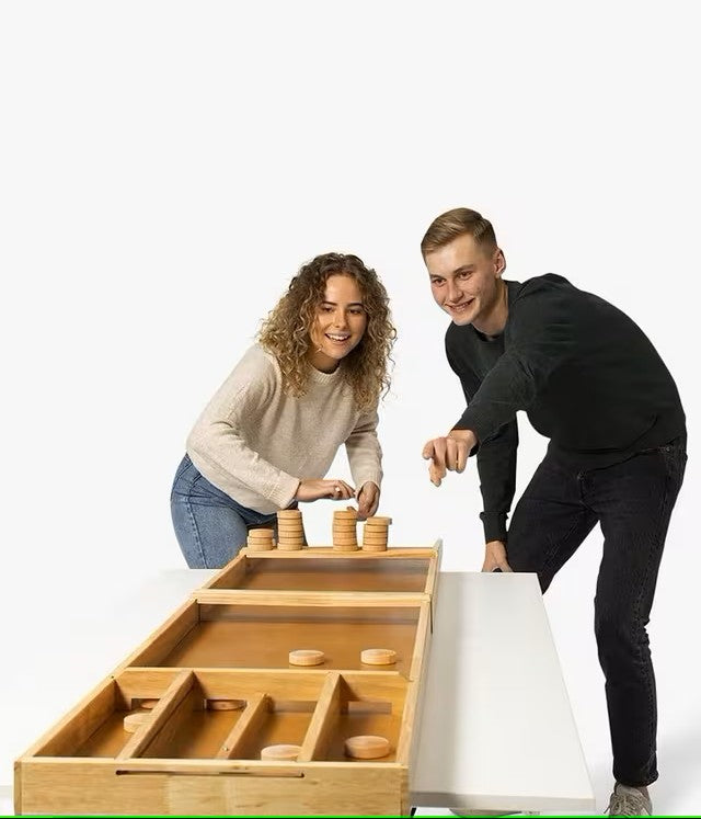 Gamesson Wooden Dutch Shuffle Table Top Game