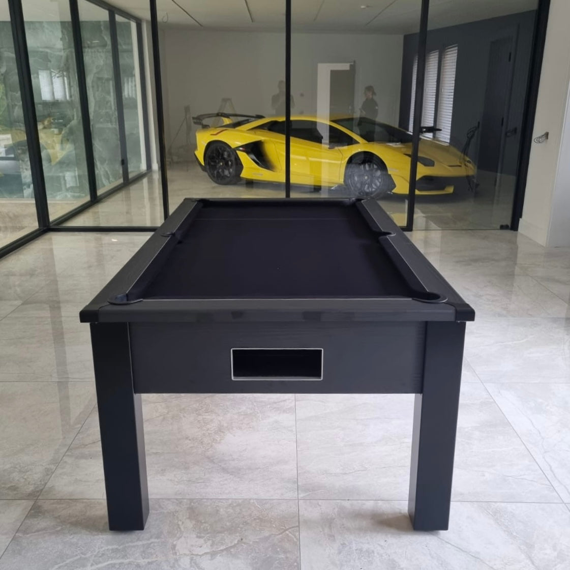 FMF Spirit Tournament Stealth Pool Table Special Edition in Black