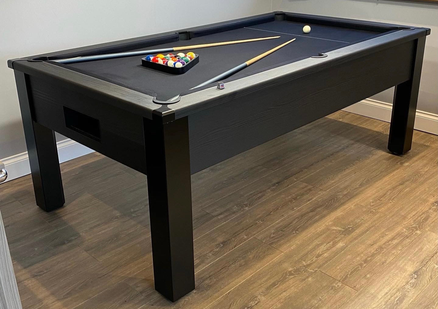 FMF Spirit Tournament Stealth Pool Table Special Edition in Black