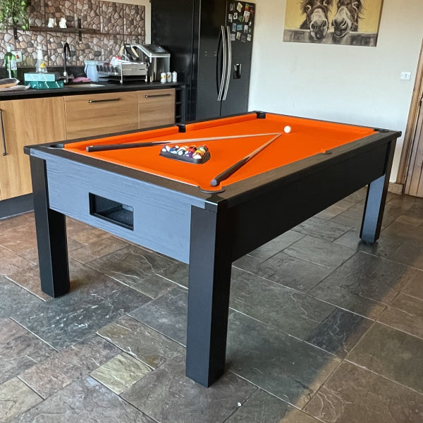 FMF Spirit Tournament Stealth Pool Table Special Edition in Black