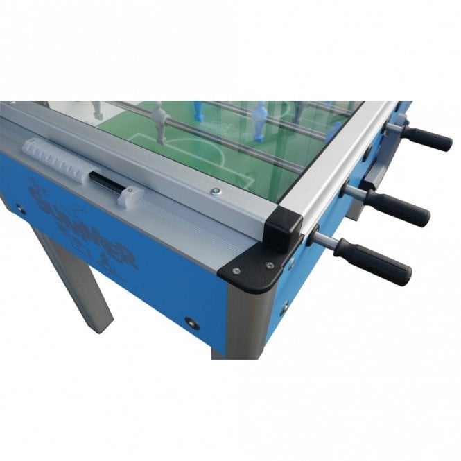 Roberto Sport Summer Free Table Football with Unbreakable Glass Cover
