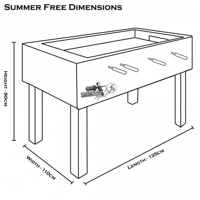 Roberto Sport Summer Free Football Table