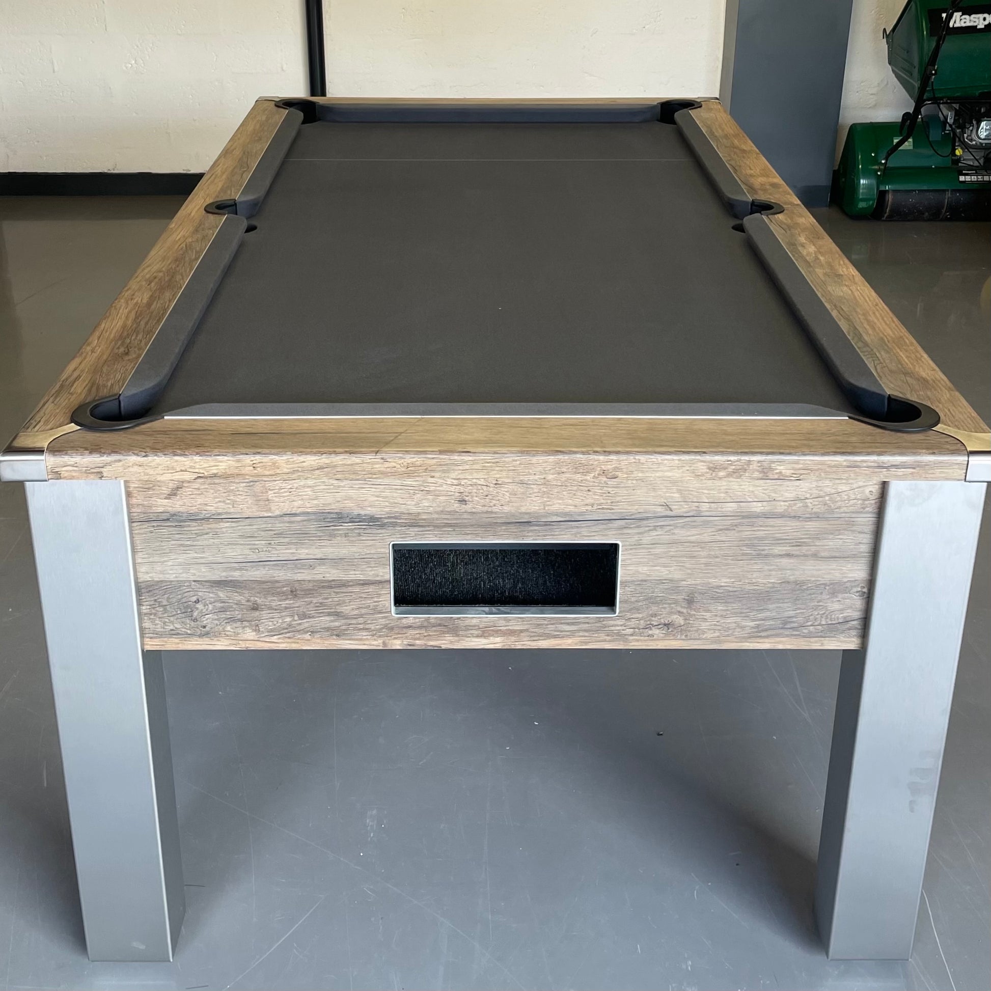 Spirit Tournament Distressed Oak Pool Table